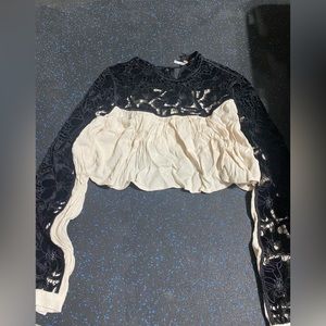 Free people size 2 crop top never worn!